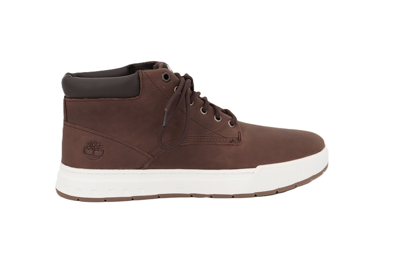 Timberland baskets montantes mapple groove mid  lace marron