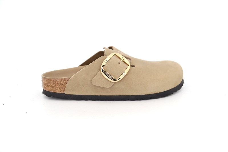 Birkenstock mules et sabots boston bb leather  hex marron