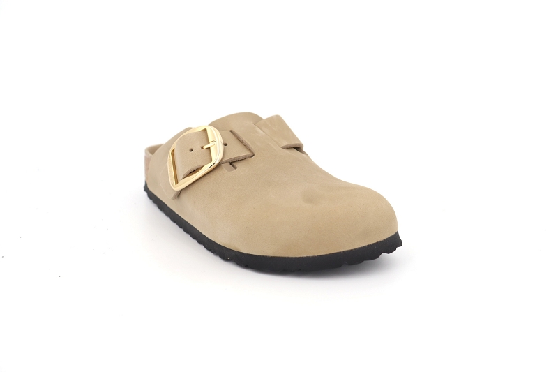 Birkenstock mules et sabots boston bb leather  hex marron7797001_2