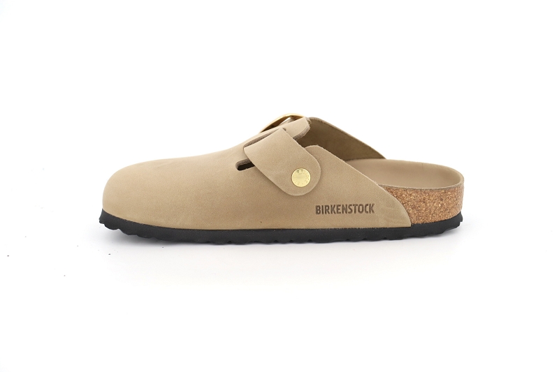 Birkenstock mules et sabots boston bb leather  hex marron7797001_3