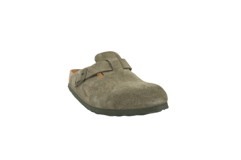 Birkenstock mules et sabots boston suede vert7797201_2