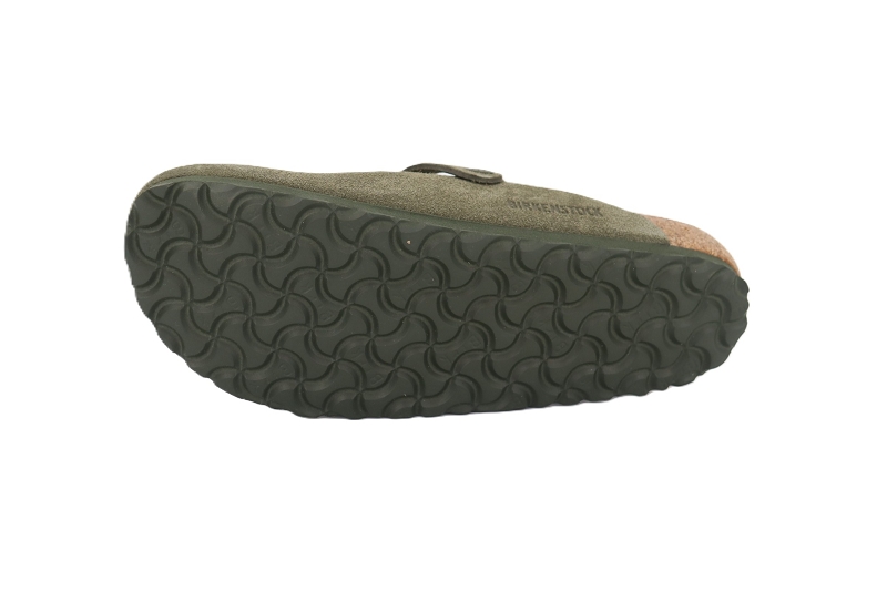 Birkenstock mules et sabots boston suede vert7797201_5