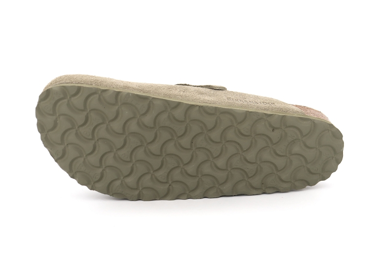 Birkenstock mules et sabots boston suede vert7797204_5