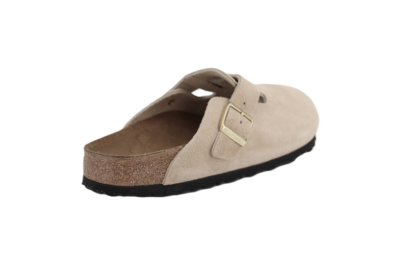 Birkenstock mules et sabots boston suede beige7797205_4