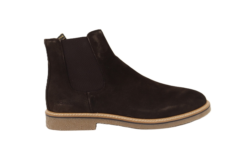 Schmoove boots et bottines dublin chelsea marron