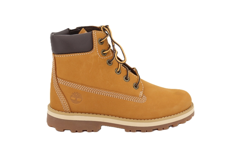 Timberland enf boots et bottines courma kid mid lace marron