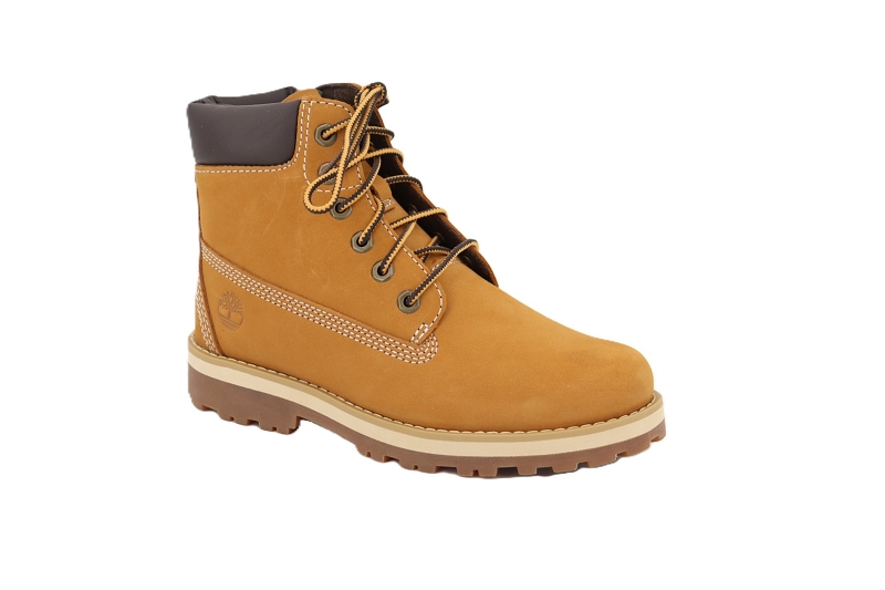 Timberland enf boots et bottines courma kid mid lace marron7798301_2