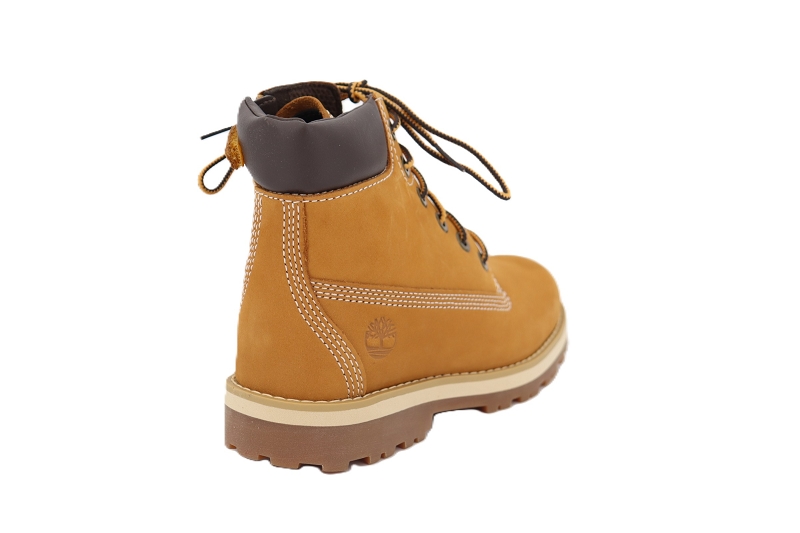 Timberland enf boots et bottines courma kid mid lace marron7798301_4