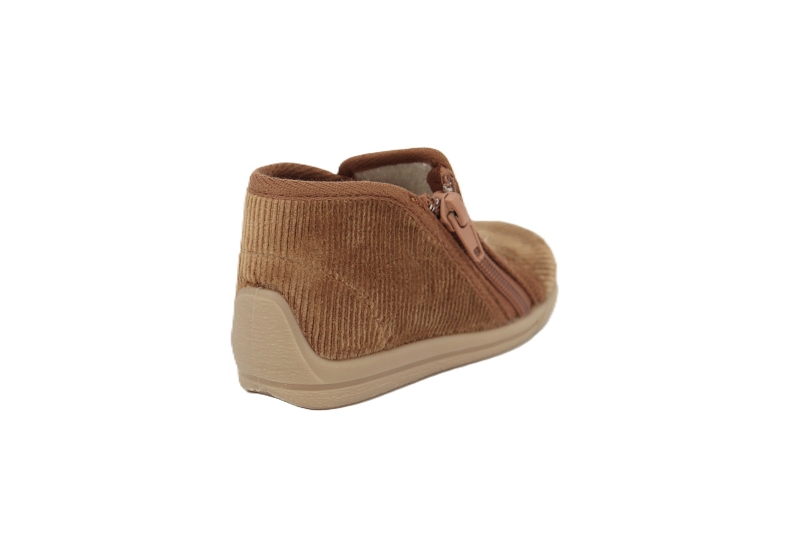 Bellamy pant chaussons pantoufles patou velours marron7802901_4
