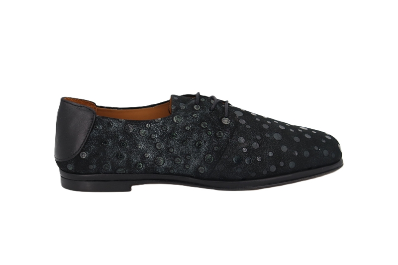 Le plagiste chaussures a lacets saint trop noir