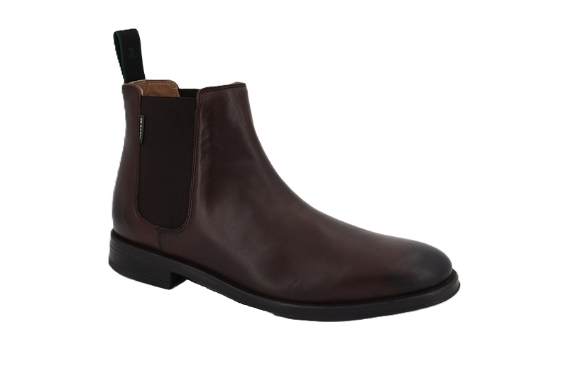 Paul smith boots et bottines augustus marron7808502_2