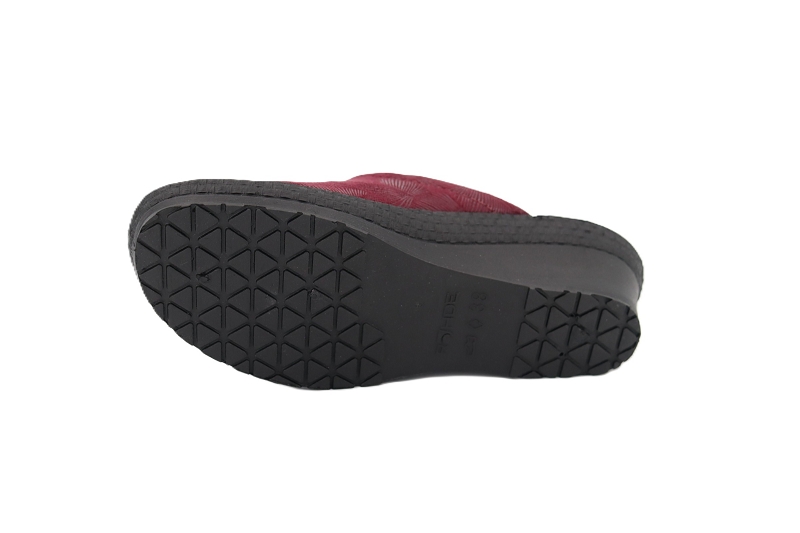 Rohde chaussons pantoufles sami rouge7811802_5