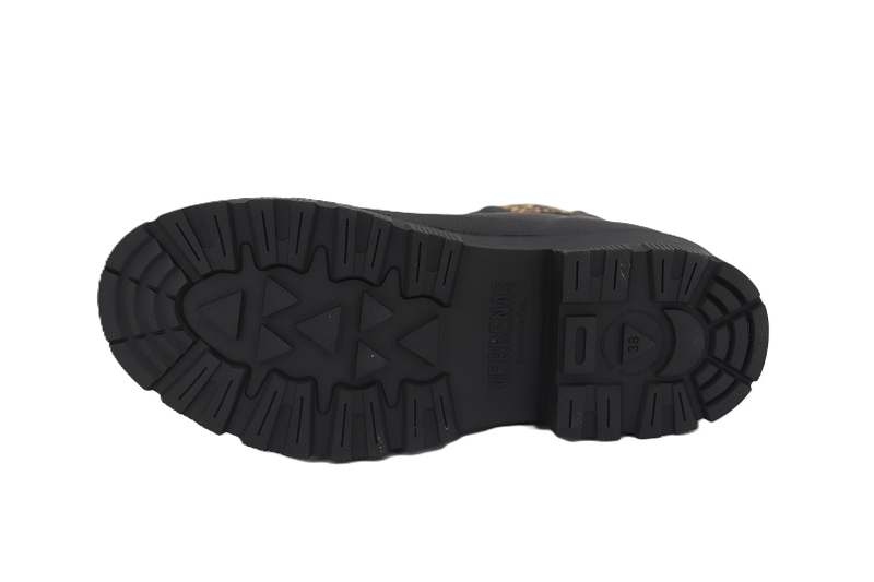 Verbenas boots et bottines lua mate fur noir7813401_5