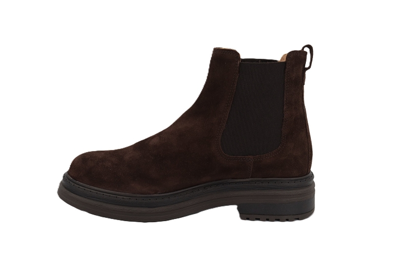 Aliwell boots et bottines laki marron7816603_3