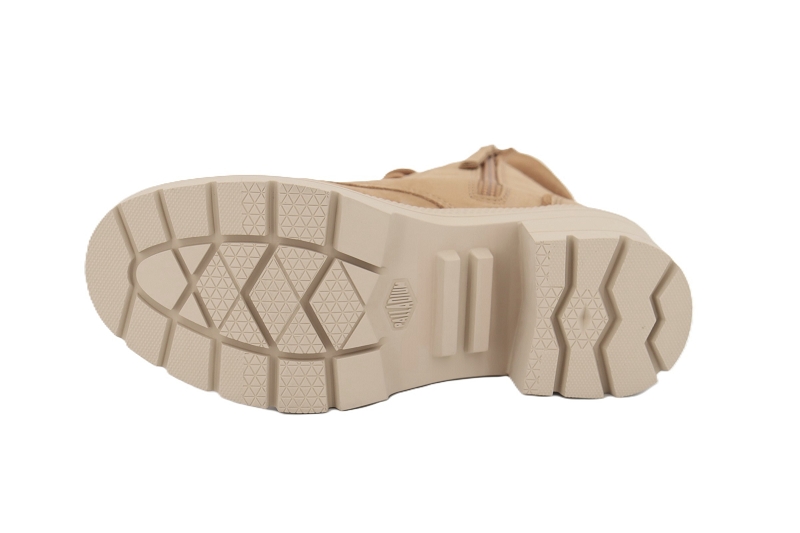 Palladium boots et bottines pallarise nbk wl marron7816801_5