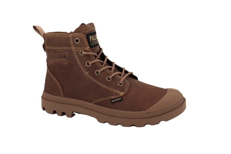 Palladium boots et bottines pampa zip lth legacy marron7817002_2
