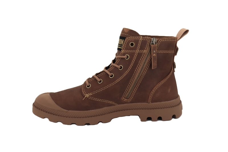 Palladium boots et bottines pampa zip lth legacy marron7817002_3
