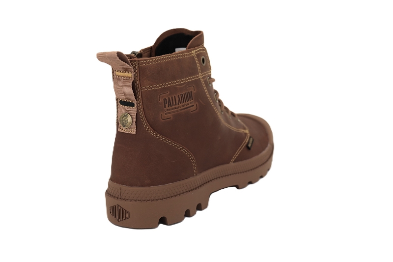 Palladium boots et bottines pampa zip lth legacy marron7817002_4