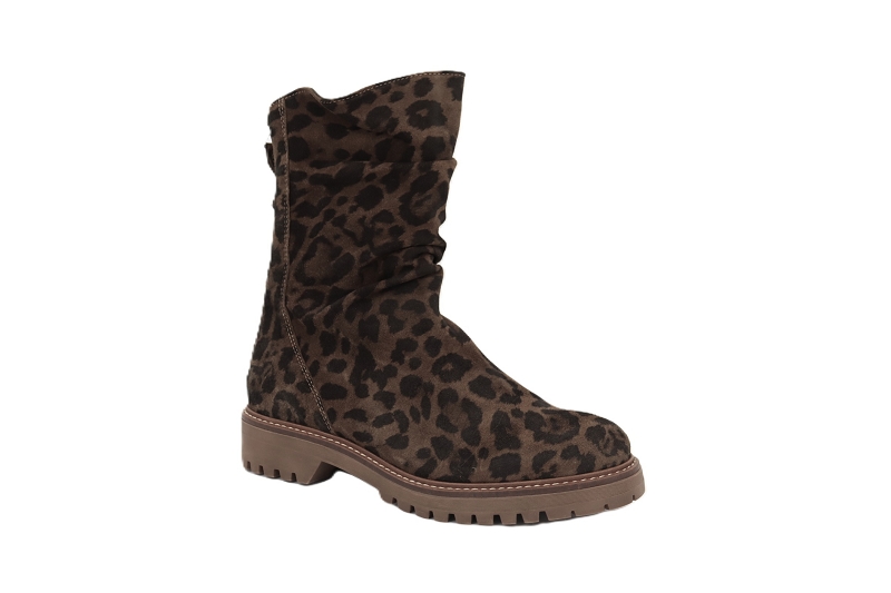 Reqins boots et bottines dunk marron7827501_2