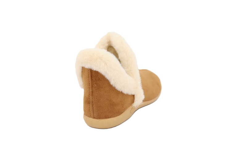 La bande a mich chaussons pantoufles daine marron7831302_4
