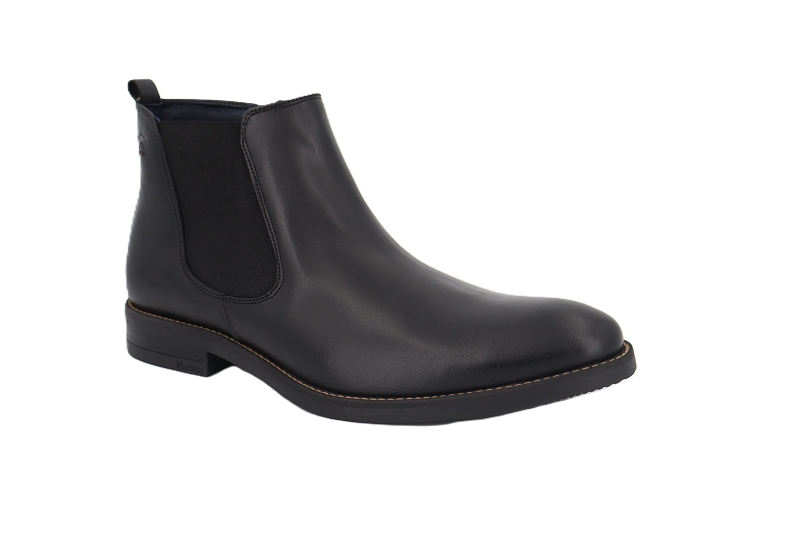 Fluchos boots et bottines chelsea noir7833901_2