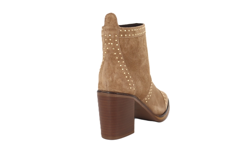 Alpe boots et bottines camden beige7834901_4