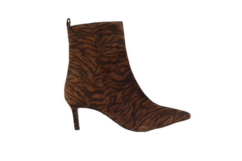 Dansi boots et bottines zebra marron