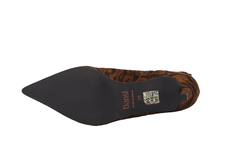 Dansi boots et bottines zebra marron7835201_5