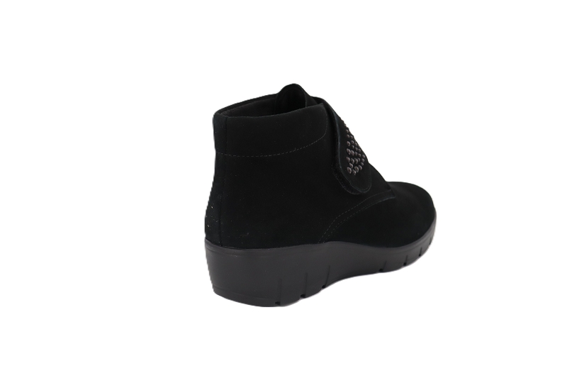 Semler boots et bottines voile noir7835601_4
