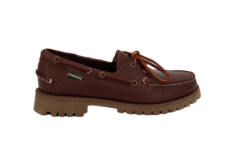Sebago bateaux ranger waxy marron