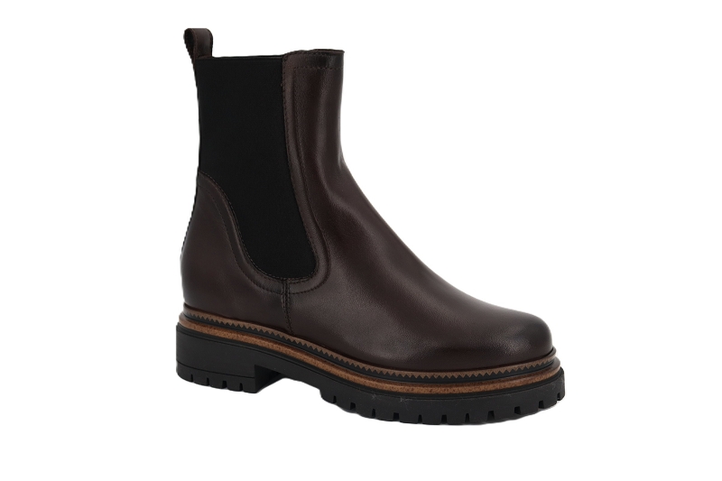 Mjus boots et bottines derek chelsea marron7843703_2