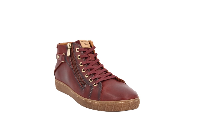 Pikolinos baskets montantes lanza bordeaux7844301_2