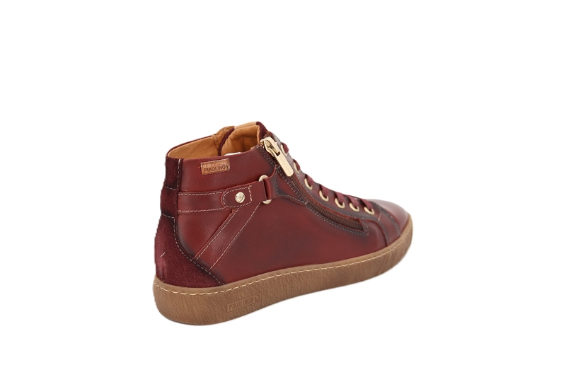 Pikolinos baskets montantes lanza bordeaux7844301_4