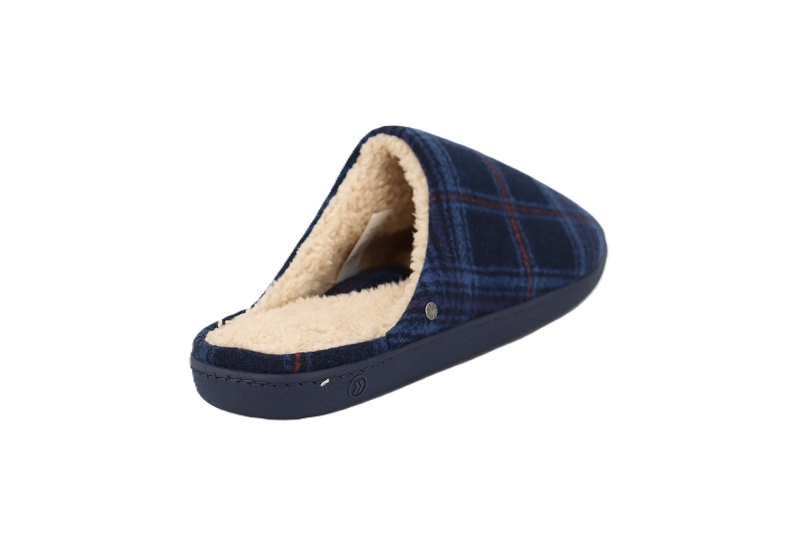 Isotoner chaussons pantoufles paulo bleu7844901_4