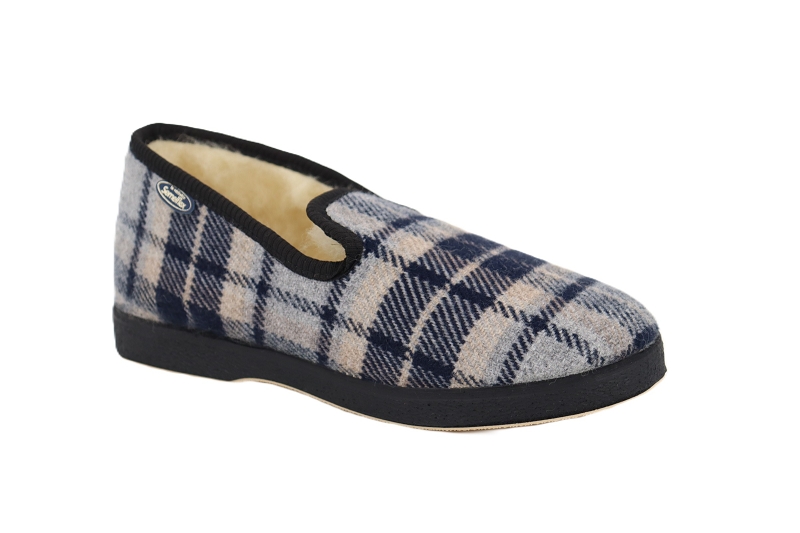 Semelflex chaussons pantoufles calocharles bleu7845001_2