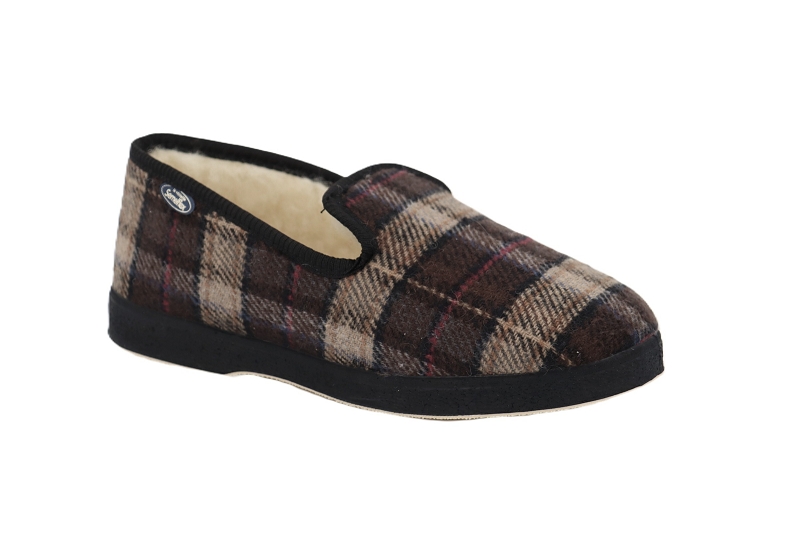 Semelflex chaussons pantoufles calojoel marron7845102_2
