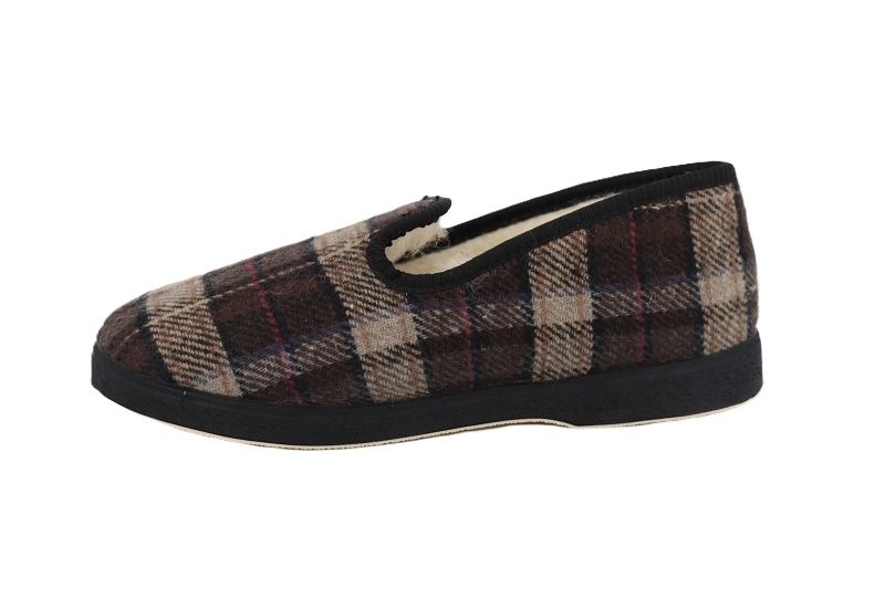 Semelflex chaussons pantoufles calojoel marron7845102_3