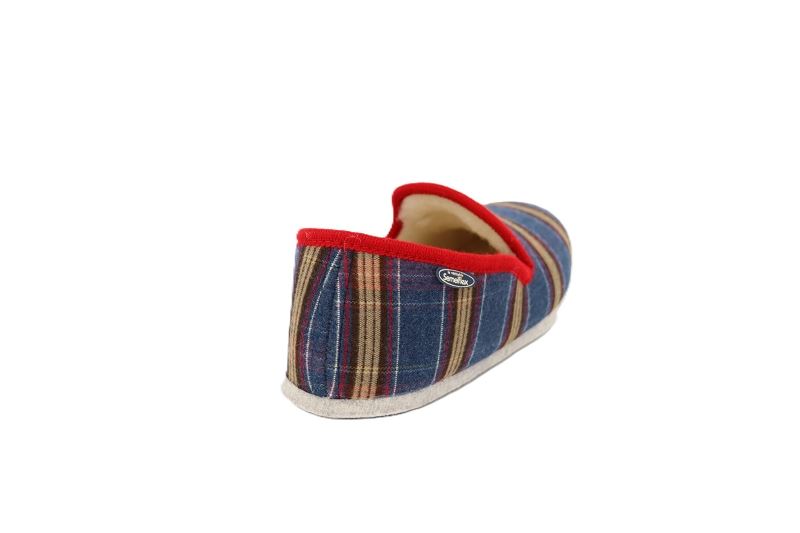 Semelflex chaussons pantoufles pierre luc bleu7845301_4