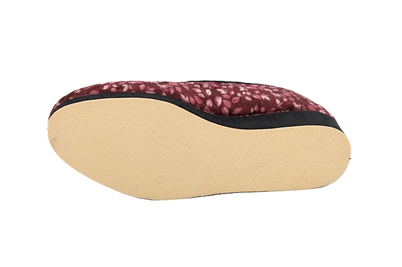 Semelflex chaussons pantoufles calolea bordeaux7845502_5
