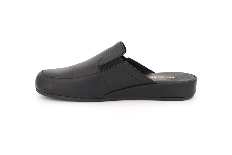 Semelflex chaussons pantoufles senateur noir7845701_3