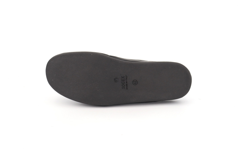 Semelflex chaussons pantoufles senateur noir7845701_5
