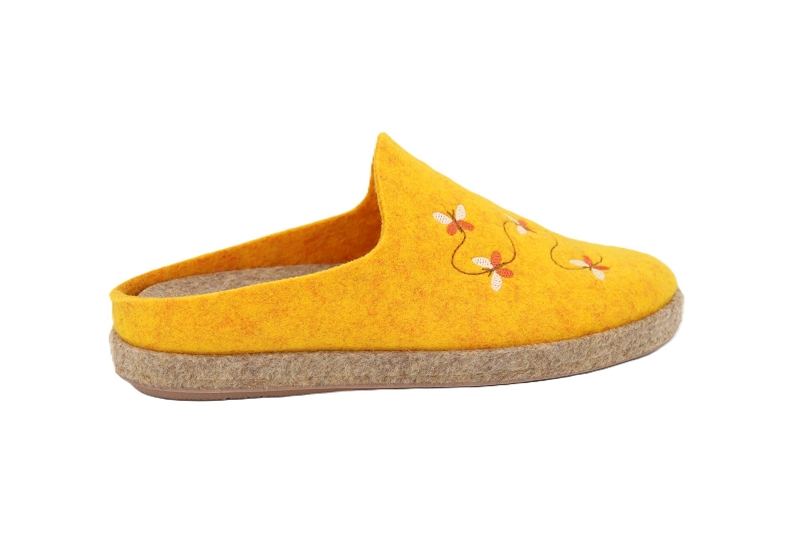 Josef seibel chaussons pantoufles lara01 jaune