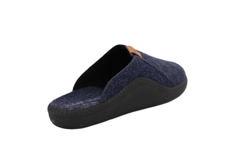 Josef seibel chaussons pantoufles monaco h11 bleu7848401_4