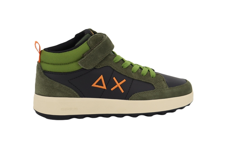 Sun 68 enf baskets genius mid teen vert