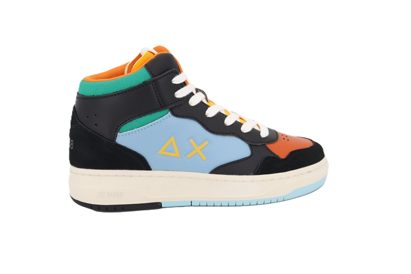 Sun 68 enf basket evo mid teen vert