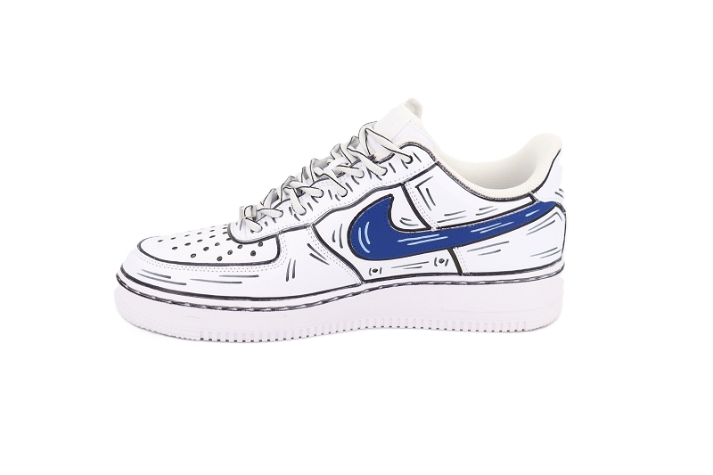 Nike basket air force 1 bleu7853201_3