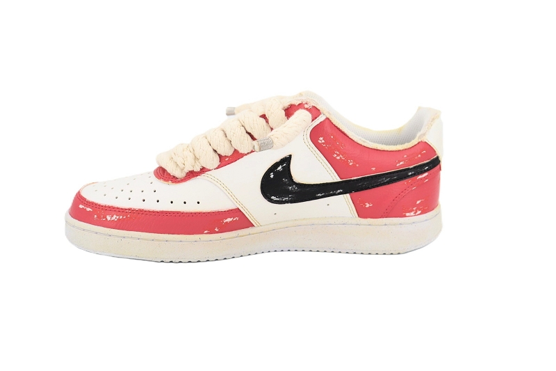 Nike baskets court vision rouge7853301_3