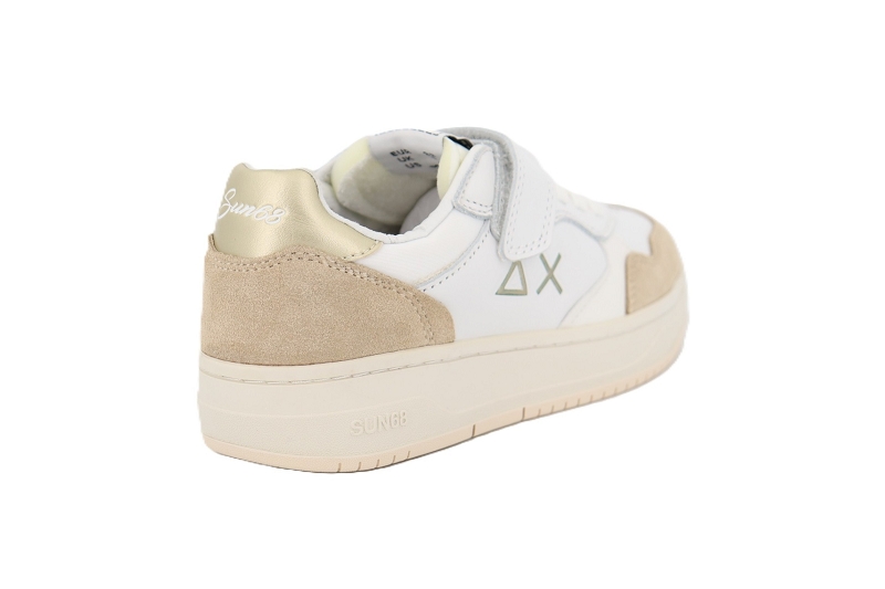 Sun 68 enf baskets love lady kid blanc7854601_4