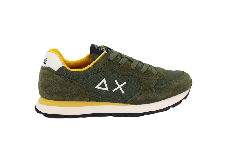 Sun 68 enf baskets tom  solid teen vert