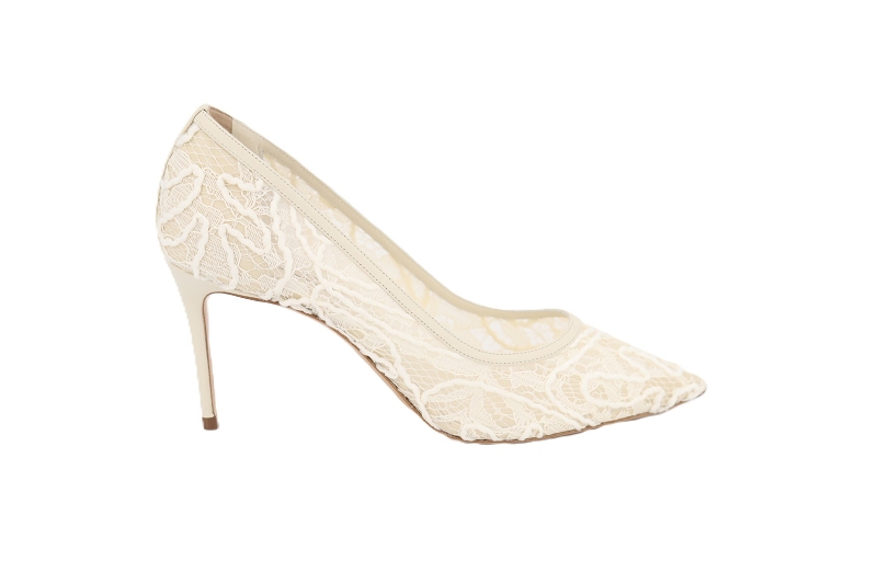 Casadei escarpins chantilly beige